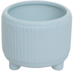 Ghiveci flori ceramic PAMI FG1021-190 11x9 cm Bleu 