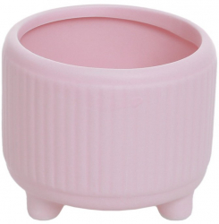 Ghiveci flori ceramic PAMI FG1021-190 11x9 cm Roz 