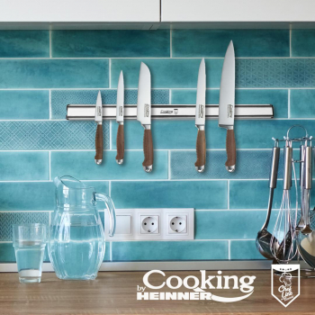 SUPORT MAGNETIC PENTRU CUTITE 61.5X4.5X1.9CM ALUMINIU CHEF LINE COOKING BY 