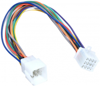 Mufa conectoare auto cu 12 fire si 12 pini 25 cm SOHO5318 