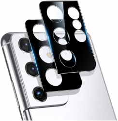 Folie de sticla pentru protectie camera compatibila cu Samsung Galaxy S21 Ultra 