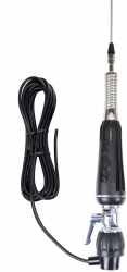 Antena CB PNI LED 1000 rabatabila 100 cm lungime cu cablu si montura fixa tip fluture 26-30 MHz 300 Watt ilumineaza in timpul emisiei 
