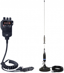 Kit Statie radio CB PNI Escort HP 62 si Antena PNI S75 cu magnet inclus 