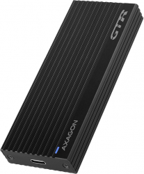 Adaptor Extern AXAGON EEM2-GTR USB3.2 - M.2 SSD SATA Suport SSD 80 mm Aluminiu 