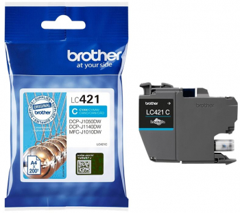 Brother LC-421C cartuse cu cerneala 1 buc. Original Cyan 