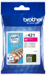 Brother LC-421M cartuse cu cerneala 1 buc. Original Magenta 