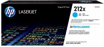 HP Cartus de toner LaserJet original de capacitate extinsa 212X cyan