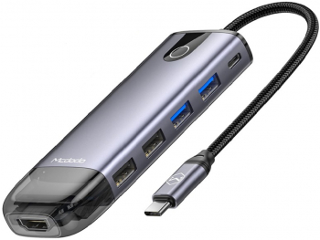 Hub Mcdodo 10 in 1 USB-C RJ-45 VGA HDMI 4K pentru Macbook M1 