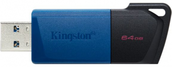 KINGSTON 64GB USB3.2 Gen 1 DataTraveler Exodia M Black + Blue 2 Pieces 