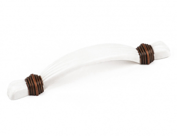 Maner pentru mobila Snow finisaj cupru antichizat CB 96 mm