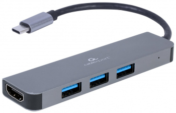 Docking Station Gembird A-CM-COMBO2-01 Gri 