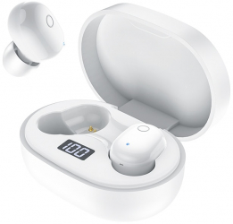 Casti Borofone TWS BW06 Manner Bluetooth White 