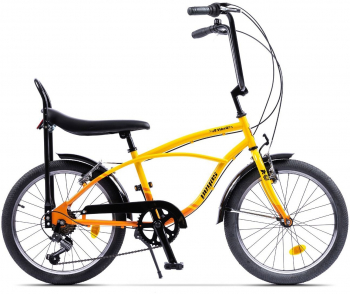 Bicicleta Pegas Strada Mini 7S 20 inch galben