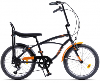 Bicicleta Pegas Strada Mini 7S 20 inch negru