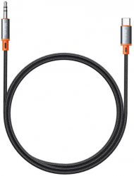 Cablu Mcdodo Castle Series Type-C - Jack 3.5mm 1.2m Black 