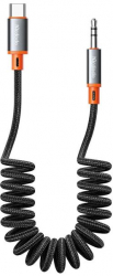 Cablu Mcdodo Castle Series Type-C - Jack 3.5mm 1.8m Black 