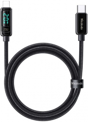 Cablu de date Mcdodo Digital Pro Type-C la Lightning PD 1.2m 20W Black 