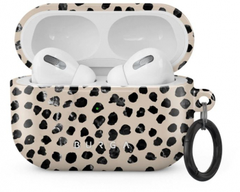 Husa Burga Hard Shell Almond Latte compatibilă cu Airpods Pro