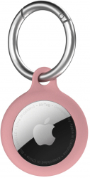 Husa de protectie din silicon NEXT ONE Secure Key Clip pentru AirTag Ballet Pink 