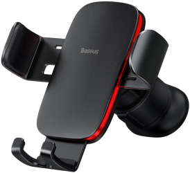 Suport auto pentru telefonul mobil Baseus Montare pe grila de ventilatie Negru 