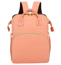 Rucsac Multifunctional Extensibil pentru Scutece Bebelusi Mamici si Copii Roz 
