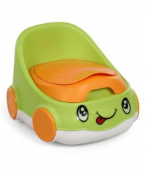 Olita masinuta pentru copii Smiley Face-verde 