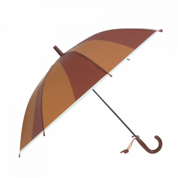 Umbrela lunga pvc automata pentru copii PAMI UC-0522-5 50 cm-8 spite Maro 