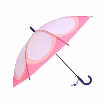 Umbrela lunga pvc automata pentru copii PAMI UC-0522-5 50 cm-8 spite Mov 