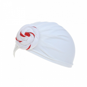 Turban pentru bebelusi PAMI CBB-1221-112 52-54 cm Alb