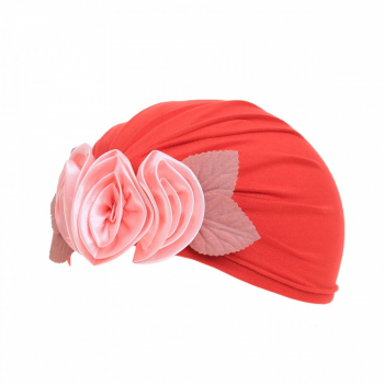 Turban pentru bebelusi PAMI CBB-1221-113 52-54 cm Rosu 