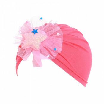 Turban pentru bebelusi PAMI CBB-1221-115 52-54 cm Ciclam 
