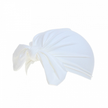 Turban pentru bebelusi PAMI CBB-1221-121 52-54 cm Alb 
