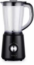Blender Tesla BL202B 500W 1.5L 2 Viteze + Functie Pulse Negru 
