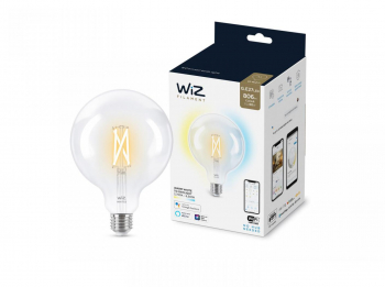 Bec LED inteligent vintage WiZ Filament Whites Philips Wireless G125 