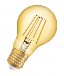 Bec LED vintage decorativ Osram 1906 A E27 6.5W 55W 