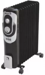 Calorifel Electric Profesional Cu Ulei 13 Elementi Putere De 2500 W 3 Trepte De Putere Indicator Luminos La Pornire/oprire negru 