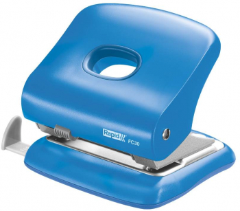 Perforator Rapid FC30 Capacitate 30 Coli Plastic/Metal Albastru Deschis - LCMRA5000359 