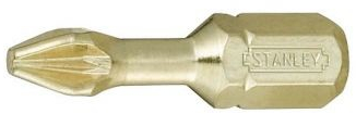 Set 6 biti torsiune 25 mm 1/4 PZ2 fixare C6.3 1-13-635 Stanley 