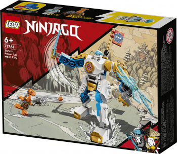 LEGO NINJAGO - Robotul EVO Power Up al lui Zane - 95 piese 