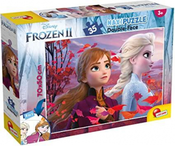 Lisciani - Puzzle de colorat - Frozen II 35 piese 
