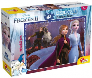 Lisciani - Puzzle de colorat maxi - Frozen II 60 piese 
