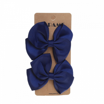 Set 2 clesti pentru par PAMI PC-0522-42 8 cm Bleumarin 