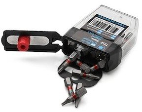 Set biti S2 TX10 1/4X25 STROXX 20 buc/set + 1 buc limitator de adancime magnetic 