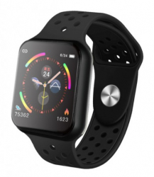 Smartwatch Techstar and reg Sport F9 Negru Waterproof IP67 Functie Bluetooth Ecran 1.3 inch Conectare Android si Io 