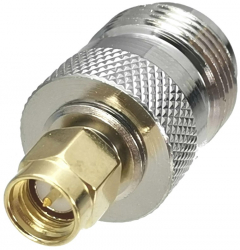 Adaptor conector RF SMA tata la N mama pentru pigtail sau antena 5G GSM 3G 4G GPS WIFI LORA 