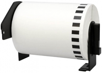 Ribon i-Aicon Brother DK22243 Negru pe Banda Alba 102mm x 30m - INKAIC-BR-DK22243 