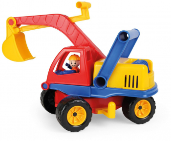 LENA ACTIV - EXCAVATOR CU FIGURINA - 32 CM - 04151 