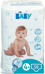 Scutece maxi Baby 9-16 kg 50 bucati 