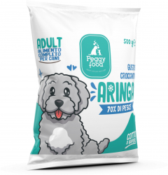 Hrana uscata Peggy Food Fitness Mini HERING 500 g pentru caini mini adult pana la 10 kg peste 12 luni 
