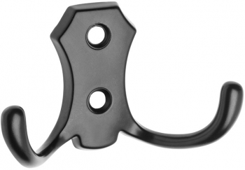 Agatatoare cuier K24 finisaj negru mat 46x78 mm 